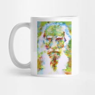 LEO TOLSTOY watercolor portrait .4 Mug